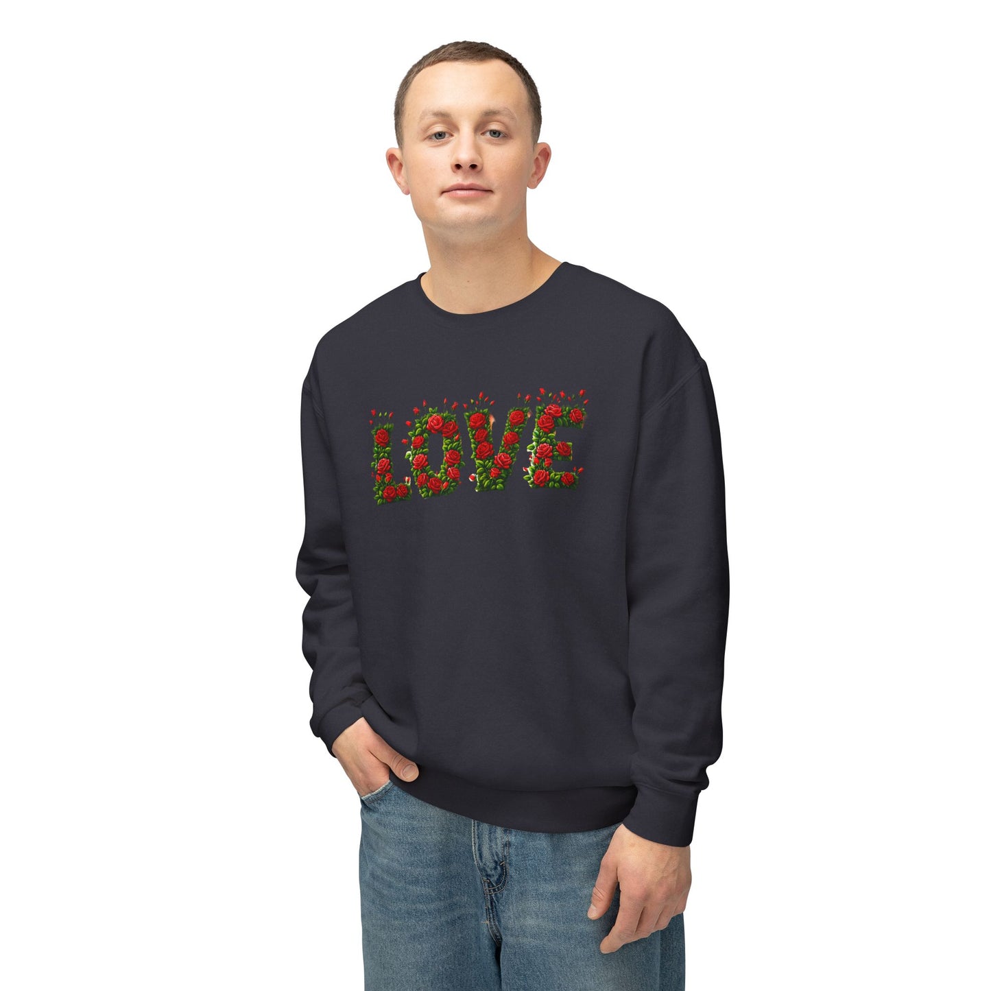 LOVE in Bloom Floral Sweatshirt